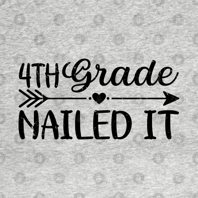 4th Grade Nailed it - Fourth Grade Gift - for 4th Grader by ShopBuzz